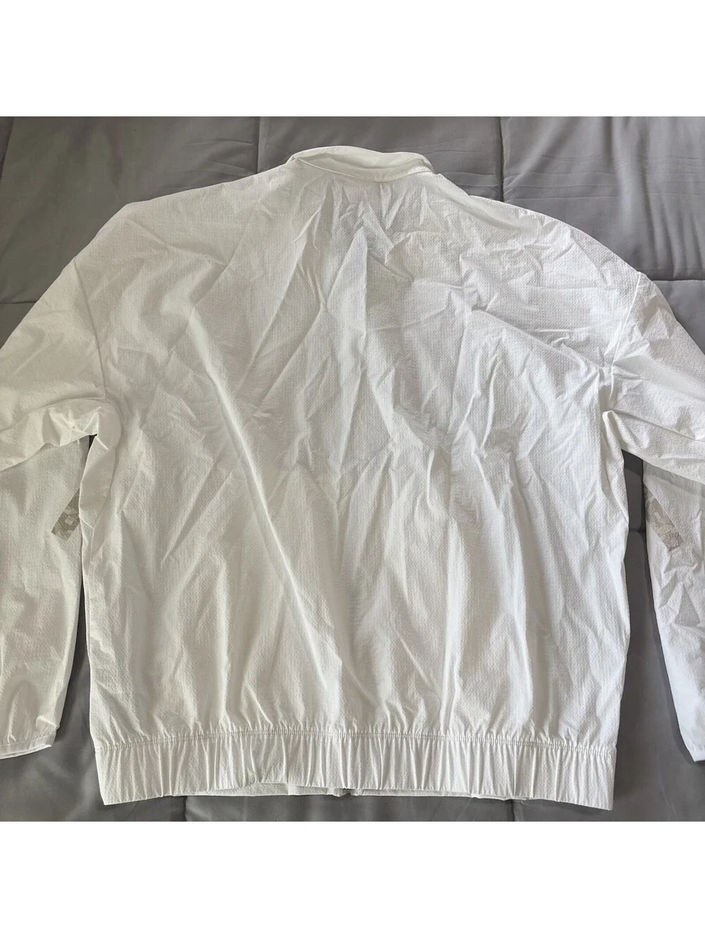 Adidas Texas Tech Patrick Mahomes White Windbreaker Jacket M JY3804 NEW